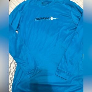 Fathom off shore fishing long sleeve shirt M